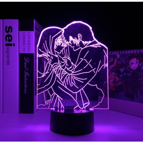Anime Yona of The Dawn 3D LED Light for Manga Room Table 3D Lamp Kids Brithday Gift Bedroom Decor Night Light