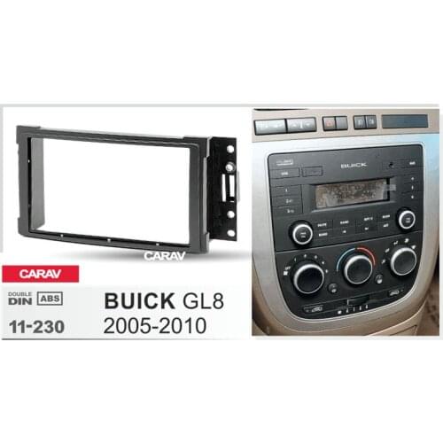 CARAV 11-230 Top Quality Radio Fascia for BUICK GL8 2005-2010 Stereo Fascia Dash CD Trim Installation Kit