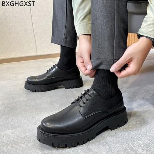 Black Casual Business Shoes Men Luxury Designer Shoes Men High Quality Fashion Party Shoes for Men 2021 Chaussure Homme Zapatos