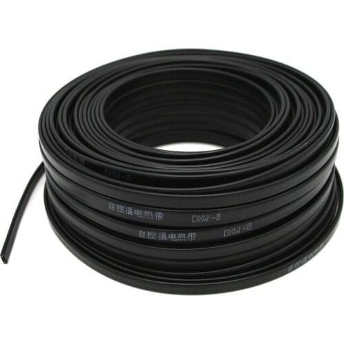 Heating Tape Household Pipe Anti-freeze, Snow Melting, Solar Sewer Pipe Freeze Protection Self-regulating Heating Cable