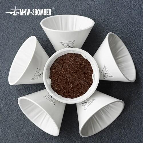 New Arrival Coffee Dripper V60 Brewing Coffee Filter Cup Pour Over Coffee Maker with Stand Funnel Dripper Coffee Accessories