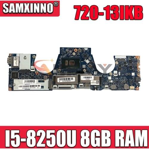 FOR Lenovo YOGA 720-13IKB 81C3 Laptop Motherboard CPU I5-8250U RAM 8GB FRU 5B20Q10907 DDR4 CIZY3 LA-E551P Tested work OK