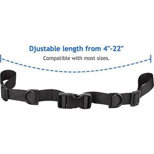 Backpack Chest Strap Heavy Duty Adjustable Knapsack Sternum Belt with A Soft Buckle for Outdoor Hiking and Jogging