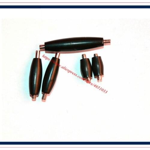 1 set Alto saxophone bakelite buttons roller bakelite shaft rod black nappa repair parts