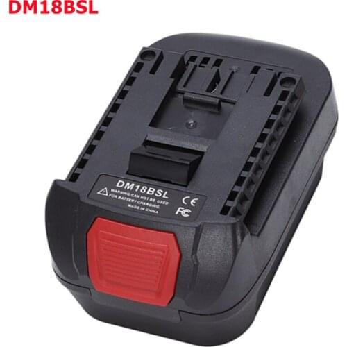DM18BSL MT18BS Battery Converter Adapter for Milwaukee 18V M18 Dewalt 20V Li-Ion Battery BPS18BSL Used To for Bosch 18V Tool