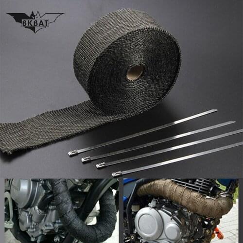 Motorcycle exhaust protection Muffler accessories For Kawasaki zzr 400 ninja 300 ninja 400 versys 650 ninja 250r