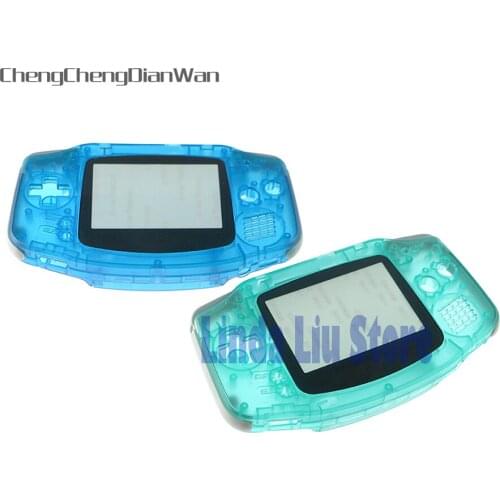 ChengChengDianWan Luminous For GBA for Nintendo Game Boy Advance Replacement Housing Shell Screen Glow in The Dark 5sets/lot
