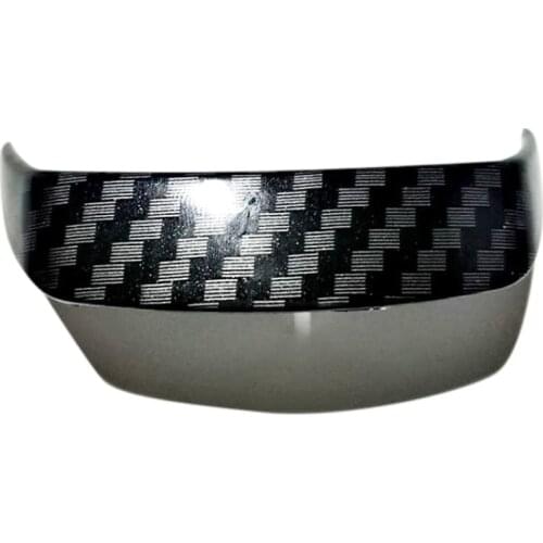 For Subaru XV 2012-2015 Forester 2013-2015 Carbon Fiber Grain Car Steering Wheel Decor Cover Trim Sticker Acessories