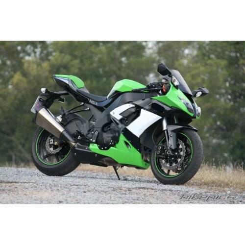 Custom Motorcycle Fairing kit for KAWASAKI Ninja ZX10R 2008 2009 ZX10R 08 09 Green white black Fairings set+7 gifts SK31