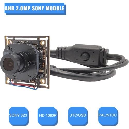 1080P AHD Module SONY 323 CMOS Sensor 2.0MP CCTV Camera Chip AHD/CVI/TVI/Analog 4 in1Motherboard Security Camera Module Chip