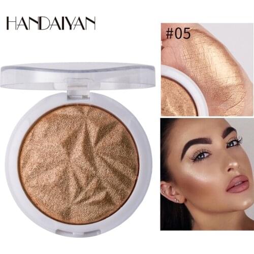 Monochrome Diamond Polarized High-gloss Powder Long-lasting Brightening Makeup Repairing High-gloss Powder Bronze cosmetic