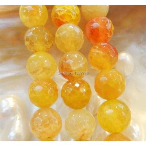 ! Wholesale 8mm Yellow Dragon Veins carnelian Round chalcedony Loose Beads 15" 2pcs/lot fashion jewelry JT6428