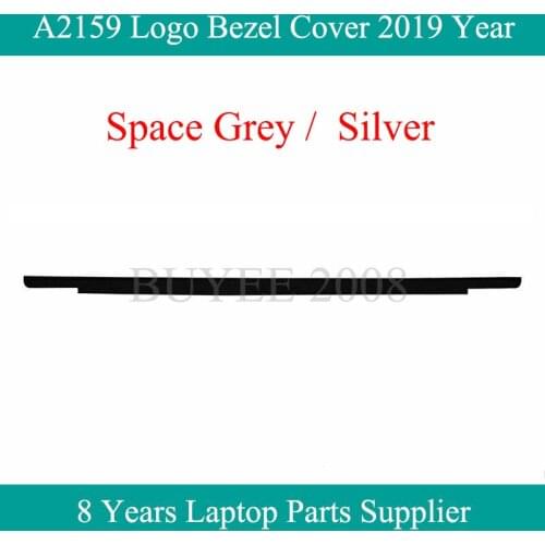 Original New A2159 Logo Bezel For Macbook Pro Retina 13.3 Inch A2159 LCD Screen Glass Logo Trim Cover 2019 Year Grey Silver