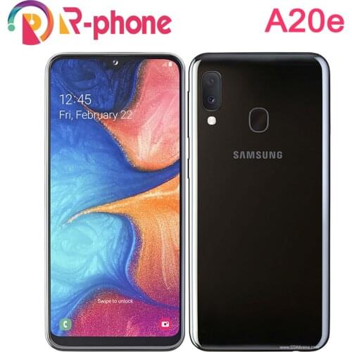 Refurbished Samsung Galaxy A20e Octa-core 5.8 Inches 3GB RAM 32GB ROM 13MP 5MP Dual Camera Android Smartphone Unlocked Cellphone