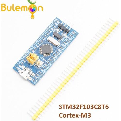2pcs/lot STM32F103C8T6 Minimum System Development Board ARM 32 Cortex-M3 STM32 SWD Module USB Interface for Arduino I/O 72Mhz