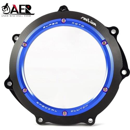 For Yamaha WR450F WR 450F 2003-2015 CNC Racing Clear Clutch Cover for Yamaha YZ450F YZ 450F YZ 450 F 2003-2009