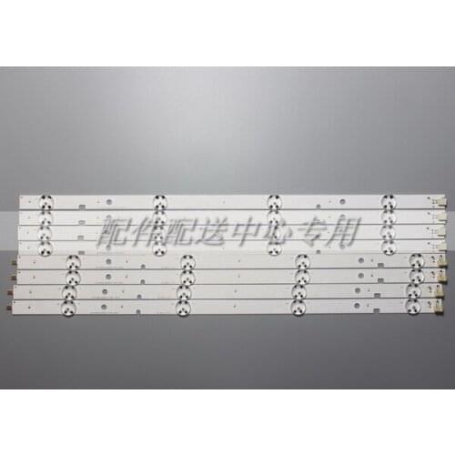 LED Backlight strip 8 lamp for Toshiba 47"TV 47L6353DB 47L6453DB SVT470A53_REV05_R SVT470A53_REV05_L LC480DUJ-SGE1 TL470FS46-L