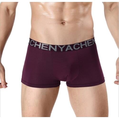 New Mens Underwear Boxer Bamboo Fiber Homme Boxershorts Men Boxers Sexy Male Underpants Size L-3XL