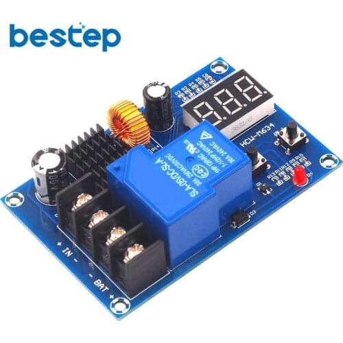XH-M604 Battery Charger Control Module DC 6-60V Storage Lithium Battery Charging Control Switch Protection Board