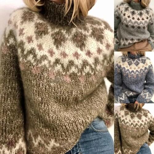 Women Autumn Winter Long Sleeve O Neck Knitted Sweater Warm Pullover Womens Clothing кофта женская jersey mujer 2020