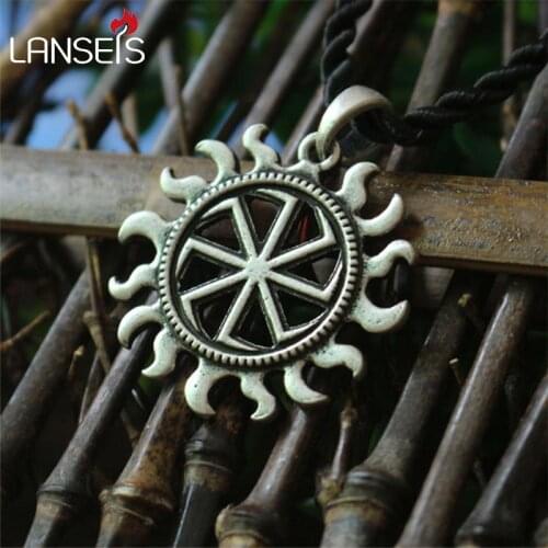 10pcs gothic viking ancient Greek sun god amulet men Necklace pendant punk jewelry