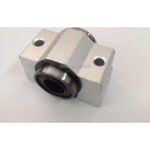 10pcs/lot SCV13 SCV13UU SC13VUU 13mm linear bearing bush bushing SC13VUU with LM13UU bearing inside for CNC