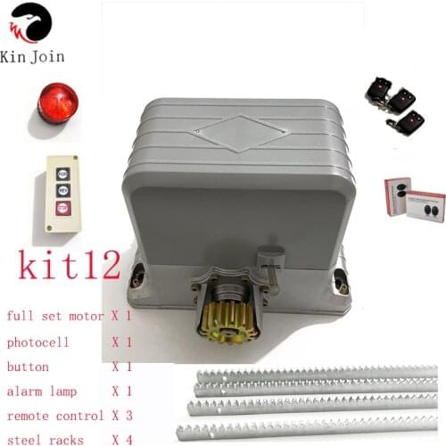 1800KGS Automatic Sliding Gate Operator Of AC220V/110V Motor As Door Closer Gate Motor Engine(Sensor,Button,Lamp, Optional)