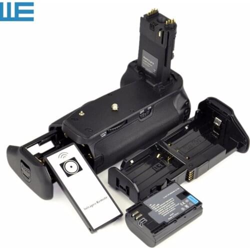 BG-E13 Battery Grip + IR Remote+ 6 AA Battery Solt + LP-E6 Battery Hold +LP-E6 Battery for Canon EOS 6D Digital SLR Camera