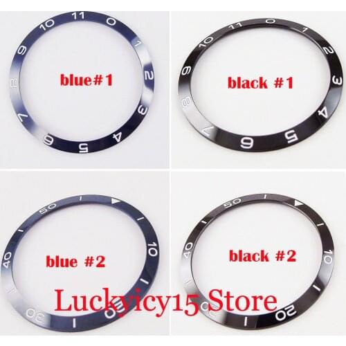 Watch Ceramic Bezel Insert Ring Black Blue For 41mm CORGEUT Men Watch