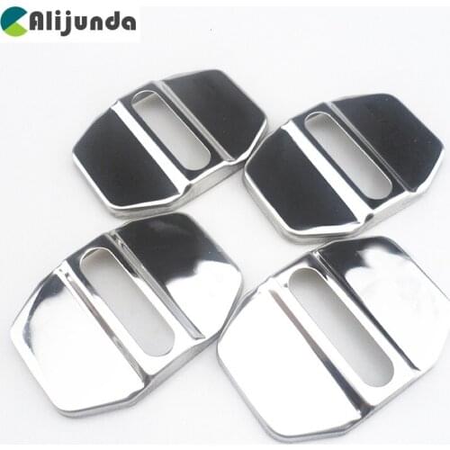 FOR Mercedes-Benz AMG class S lock buckle cover E C E260L GLK M car door buckle cover stainless steel modification car styling