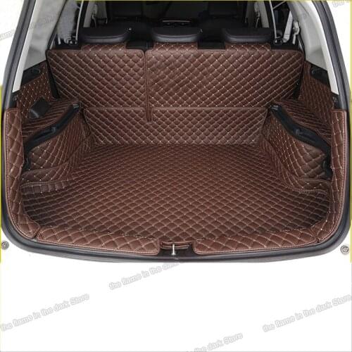 For haval H6 leather car trunk mat cargo liner 2011 2012 2013 2014 2015 2016 2017 rug cover carpet boot luggage seat accessories