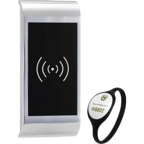 Stainless Steel Smart Digital RFID Spa Swimming Pool Gym Electronic Cabinet Lockers Lock with Master Key EM126