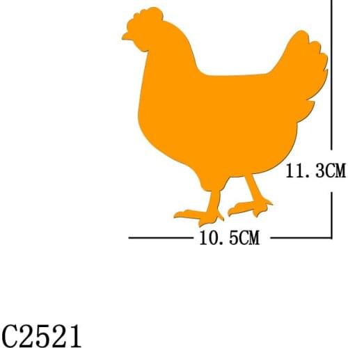 New Chick Wooden die Scrapbooking C2521 Cutting Dies