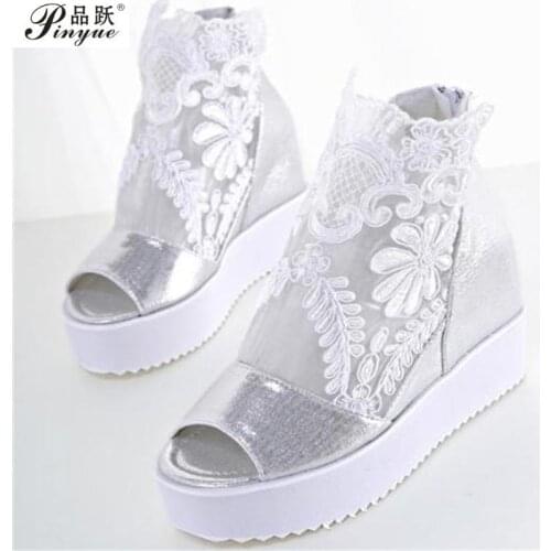 Летние платья с кружевом Pinyue China At AliExpress