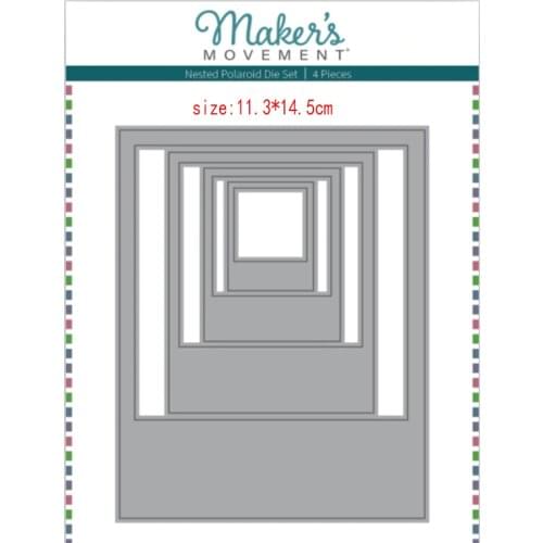 Sirius Photo album frame New Metal Cutting Dies DIY Scrapbooking Embossing Craft Die dies scrapbooking nouveau arrivage 2021