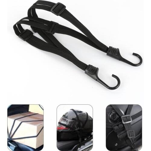 Motorcycle Helmet Straps Motorcycle Accessories Hooks Luggage Retractable Elastic Rope Fixed Strap Motos Helmet Luggage Net