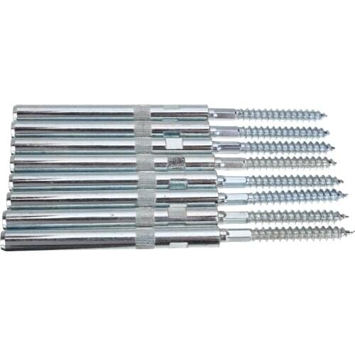 8pcs Hidden Rod for Board Shelf Support Metal Shelf Bracket Invisible Nail Fixed Bracket Supplies