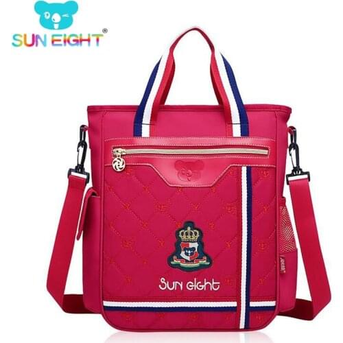 SUN EIGHT Unisex Student Shoulder Bag School Bag Kid Messenger Bags Primary School Bag