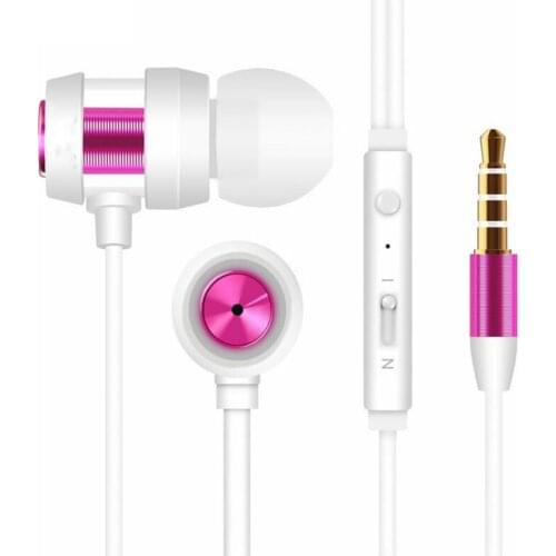In Ear Stereo Earphone with Microphone Earphones for iPhone 6 6s Plus for Samsung galaxy s6 s7 note 7 for Xiaomi Headset