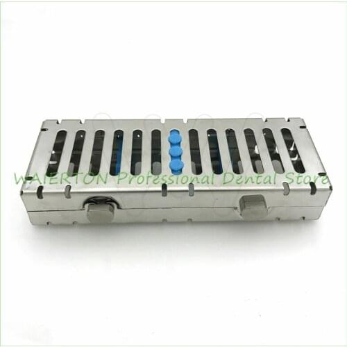 Dental Autoclave Sterilization Cassette Rack Box Tray For 5 Instrument