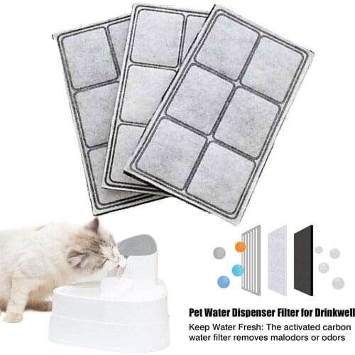 Premium Replacement Carbon Filters Dog and Cat Water Fountain Filters for Drinkwell Original