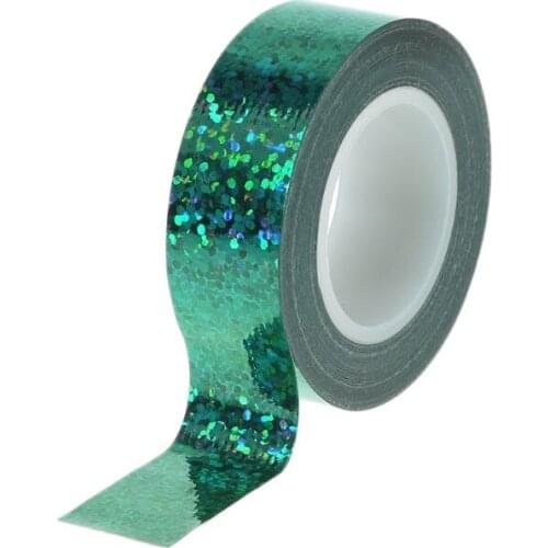 Rhythmic Gymnastics Decoration Holographic Glitter Tape Ring Stick Accessory