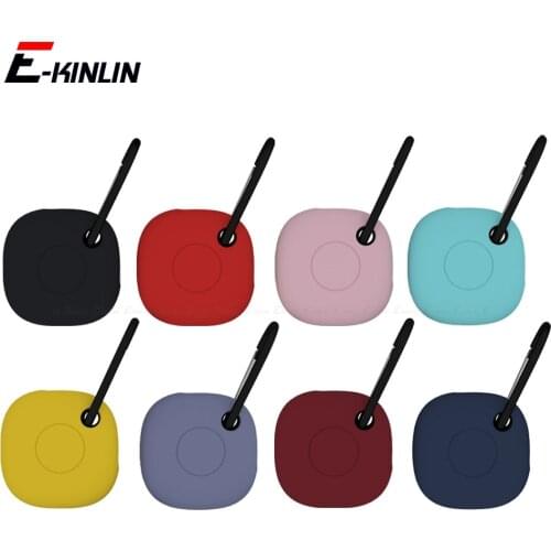 Ultra Thin Tracker Protective Case For Samsung Galaxy SmartTag Plus Portable Keychain Silicone Positioning Bluetooth Track Cover