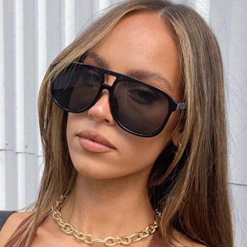 DYTYMJ Vintage Oversized Sunglasses Women 2021 Luxury Brand Designer Eyewear for Women/Men Sunglasses Retro Oculos De Sol Mujer