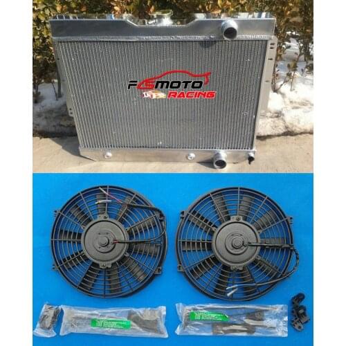3 Row Aluminum Radiator + FAN For 1959-1963 Chevy Impala / 1960-1965 BEL AIR/Biscayne