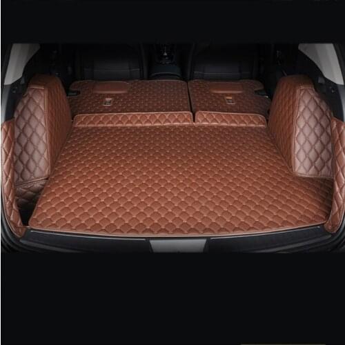 3D Leather Car Cargo Liner Mat Trunk Mat for Acura rdx 2019 2020 Rug Carpet Interior Accessories luggage boot