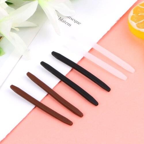 4 Pairs Silicone Anti Slip Eyeglasses Sun Glasses Leg Sleeves Accessories Square Hole