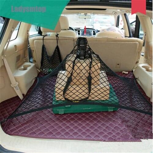Ladysmtop Auto Car Trunk Storage Net bag case For Volkswagen vw Touran Phaeton Bora Touareg Lavida Lamando Beetle Magotan
