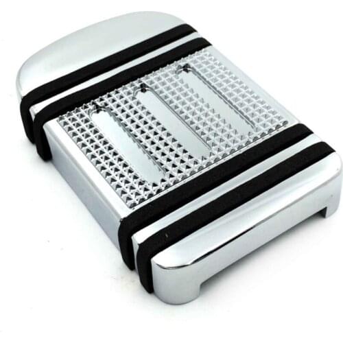 Aftermarket free shipping motorcycle parts Large Brake Pedal Pad For Harley 12-16 FLD/ 86-17 FL Softail/ 80-17 Touring Trike