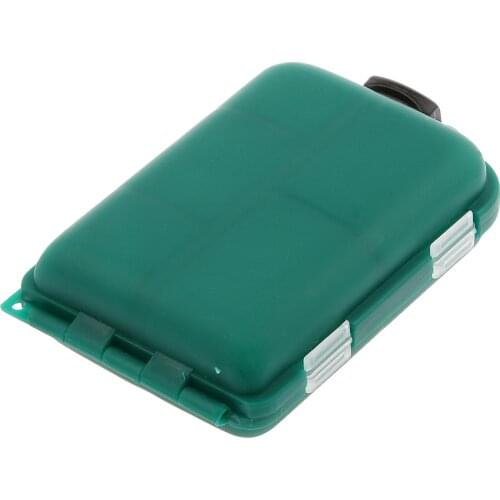 Double Sided 10 Compartments Fish Tackle Lures Baits Tackle Hooks Box Fishing Tool Accessories Organizer Storage